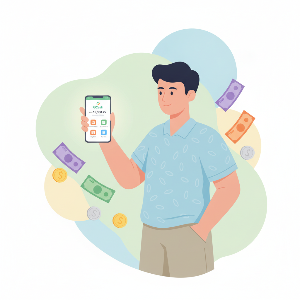 Illustration: How to Make Your First Deposit on Power 777 Gaming Using GCash